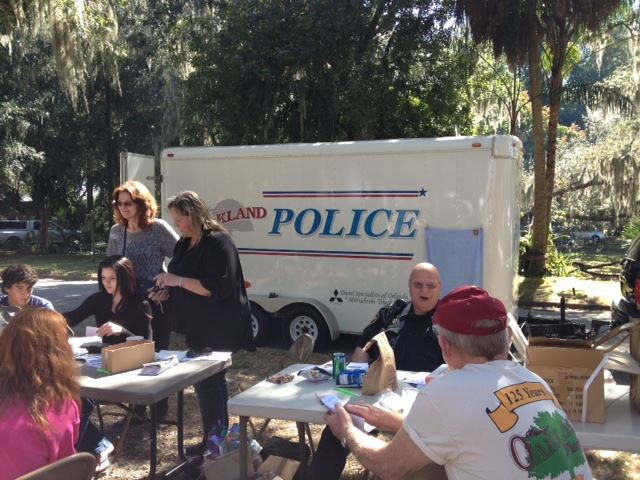 People attend the Heritage Day 2013 event.